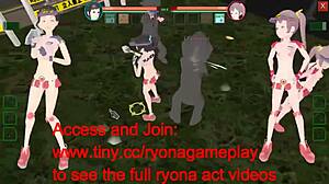 Future Female Guards Crave Men's Cocks in Suppanuki Hentai Game