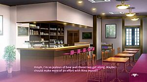 Chikage milf with big tits and ass takes monster cock facial in real hentai route 2.