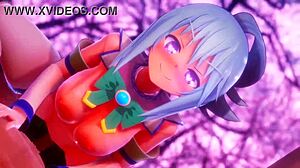 Η Aqua Παίρνει Κρεμπάι τόσο Καυτή Θες να τη Δεις να το Καταπίνει;