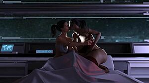 girls, ever wondered how tentacles tease lesbian pussies in 3d?