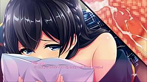 chikage's milf tits squirt in monster cock facial orgasm finale