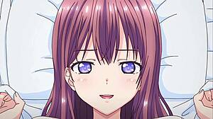 Busty Hentai Teen Takes Teacher's Big Cock in Every Position Till Facial Cum