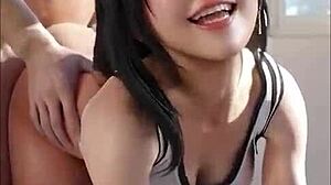 Craving Tifa Lockhart's Ahegao Dick Ride Fuck Fest?