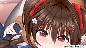 ANIME GIRL POUNDED HARD COWGIRL DOGGY MISSIONARY HOTEL CREAMPIE RIDE!