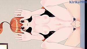 Kanon and Cocco uniform oppai creampie under master control