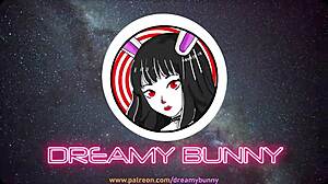 dreamybunny tricks you into gooning cum with her adorable hentai bunny vibes