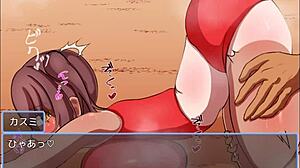 גותית חמה הרוקה 3D הentai אנאלי POV מיסיונרית עם תחת ענקי דוגי קשורה קרם פאי סיום