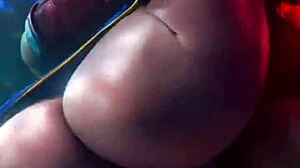 chun li pussy pounded viper cowgirl rides quiet dp compilation!