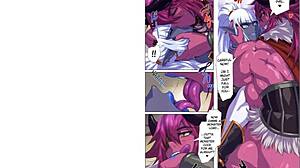 ogre futanari monster mating heats up in hentai season