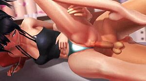 i fill her up with hot creampie after deep thrusting in 3d hentai bliss