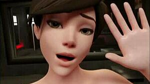 A Gift for Emily: Overwatch Giant Vore Comic with Huge Oral Action