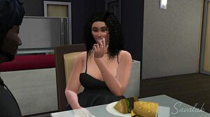 he pounds best friend's milf mom doggystyle rough cumshot