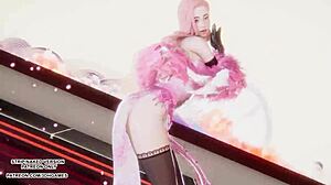 seraphine shakes her sexy body in kpop dance then gets wild in league of legends uncensored hentai