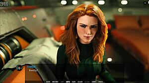 Redhead's extreme fingering and eating orgasm