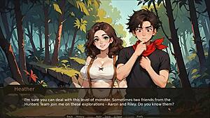 Farmer catches step sis slurping banana blowjob on ranch