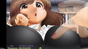 Teacher Oshie Fingers Little Snatcher with Giant Milf Discipline