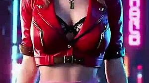 Aerith Gainsborough's sexy uncensored dance teases her fantasy costume in cheerful FF7 rhythm twice