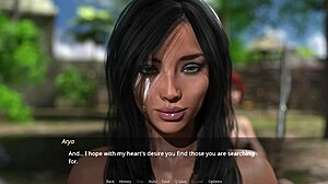 short redhead's huge tits bounce through lusty jungle tour!!