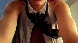 chun li pussy pounded viper cowgirl rides quiet dp compilation!