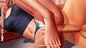 i fill her up with hot creampie after deep thrusting in 3d hentai bliss