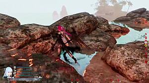 Naik ikut cowboy hisap batang doggystyle aksi anime