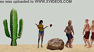 Samba Lady's Steamy New Stage Sex Gameplay in 2024 Hentai Game