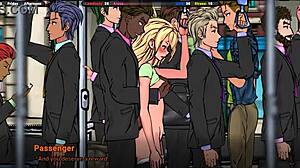 what if a horny japanese bus stranger begged your help with his throbbing erection?