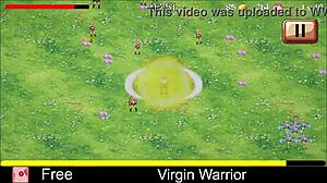hey, check out this virgin warrior from x-men hentai game