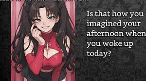 rin tohsaka makes you her sissy girlfriend joi with cock handling anal humiliation training