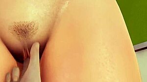 Suzu's Big Tits Bra Fingering Ends Wet Pussy Squirt Lick