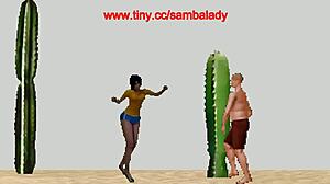 Samba Lady's Steamy New Stage Sex Gameplay in 2024 Hentai Game