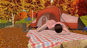 3d cartoon dom shakes cock dominantly in every fierce angle