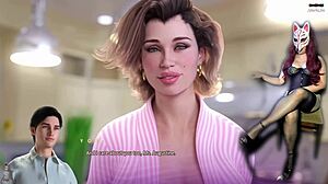 Watch This Milf Blonde Masturbate Big Tits in Stockings!