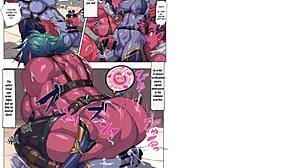 ogre futanari monster mating heats up in hentai season