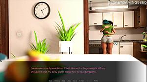 damn my stepmom's getting railed by that fat futanari cock while futa girls suck us both off