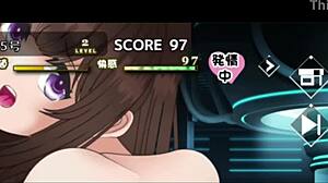 Muscular cowgirl rides massive tit-clicking machine in wild crossdressing frenzy