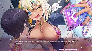 kaiju princess george gets pounded in hentai game action