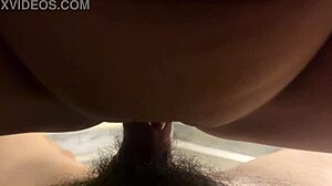 Horny Manager Pins Babysitter in Bathroom for Titty Fuck Frenzy