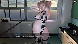 blonde bbw craves white cock creampie while gaining weight in gain trials!