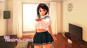 big tits jk akari misenters apartment for creampie punishment sex