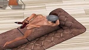 3D STEP DADDY pounds young DAUGHTER hard in opensim taboo fun