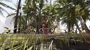 i cant wait for the sperm ritual lara croft shoves his load deep in her pussy 3d game animation insemination now