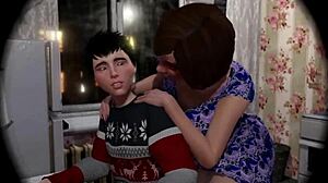 shemale milf enceinte anal creampie avec jeune travesti 18+