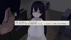 Player trains ghost girl through hentai game creampie scenes