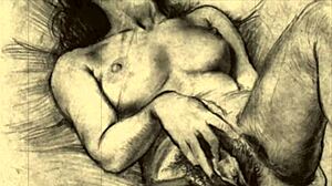 discover hidden passions in vintage erotic drawings collection
