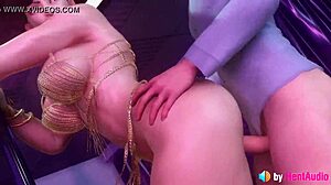 chun li's tight pussy stretched hard in street fighter 3d asmr pounding