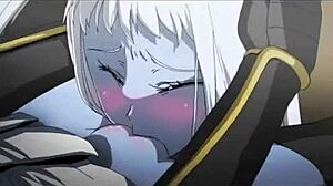 big hot anime milf teams up with super cute hentai girls for wild sex