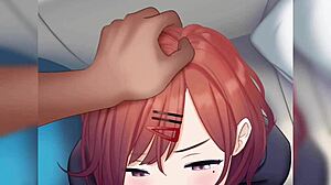 Idolmaster Madoka Delivers Cute POV Blowjob With Beautiful Asian Hentai Techniques