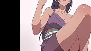 hentai girlfriend fingers her wet pussy solo homemade fingering frenzy