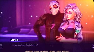 did the captain creampie that lingerie alien crew again in subverse hentai game?